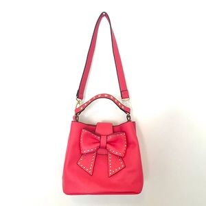 Betsey Johnson Hopeless Romantic Pink Bow Purse